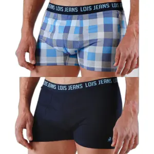 Boxer in cotone elasticizzato Lois Jeans VIP (x2) image-0