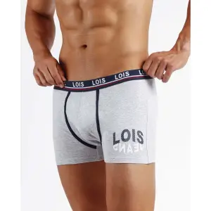 Boxer in cotone elastico stampato Lois Reverse (x2) image-1