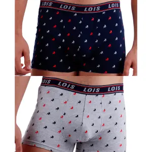 Boxer in cotone elastico Lois Faster (x2) image-2
