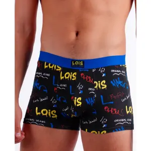 Katoenen stretch boxershorts Lois Graffiti (x2) image-1