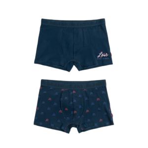 Boxershorts aus Stretch-Baumwolle Lois Intermittent (x2)