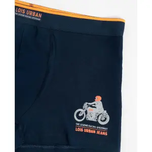 Boxer in cotone elasticizzato Lois Urban Motor (x2) image-2