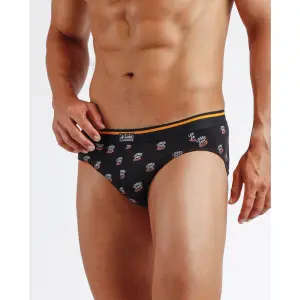 Slip in cotone elasticizzato stampato Lois Sport (x2) image-1