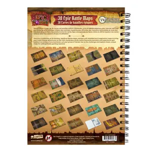 Livre plateau de jeu Loke BattleMats Heroic Fantasy Edition image-4