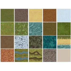 Jeux de société Loke BattleMats The Terrain Set Build Your Own Battle image-2