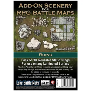 Livre plateau de jeu décorations additionnelles Loke BattleMats