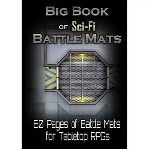 Spilbræt bog Loke BattleMats Big Book Of Sci-Fi Battle Mats (A4)