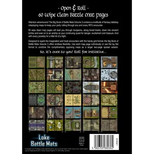 Spilbræt bog Loke BattleMats Big Book Of Battle Mats VOL. 3 (A4) image-1