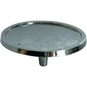 White metal dowel golf ball marker Longridge (x50)