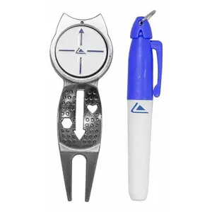 Golf tee Longridge et stylo tout en un Longridge Ball Line Up