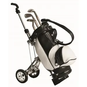 Bolsa de golf y juego de bolígrafos para la oficina Longridge image-1