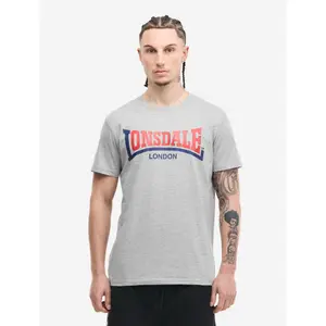 T-shirt από βαμβάκι Lonsdale Two Tone image-3