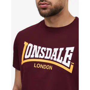 T-shirt από βαμβάκι Lonsdale Two Tone image-4