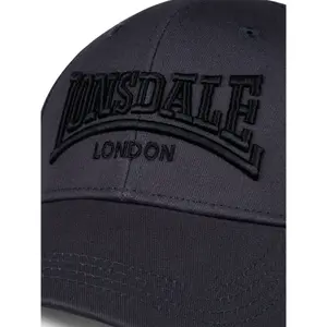 Καπέλο μπέιζμπολ από βαμβάκι Lonsdale Flixton image-3