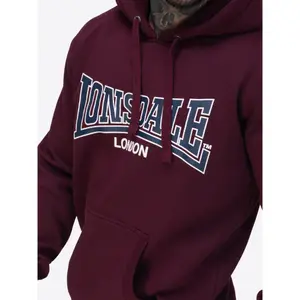Hooded sweatshirt Lonsdale Sellan image-4