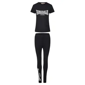 Damen T-Shirt und Leggings Set Lonsdale Juniper