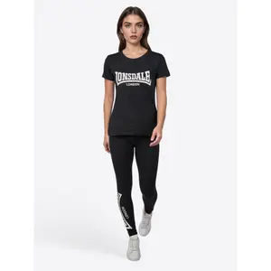 Damen T-Shirt und Leggings Set Lonsdale Juniper image-1