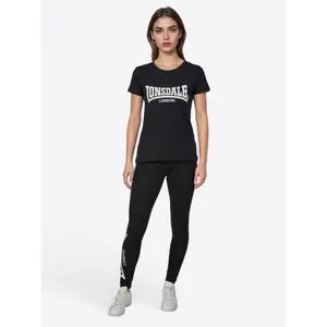 Damen T-Shirt und Leggings Set Lonsdale Juniper image-3
