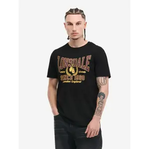 T-shirt από βαμβάκι Lonsdale Aycliffe image-3