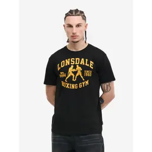 T-shirt από βαμβάκι Lonsdale Thewles image-1