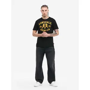T-shirt από βαμβάκι Lonsdale Thewles image-3