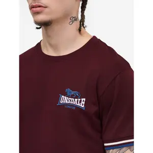 T-shirt από βαμβάκι Lonsdale Shildon image-4