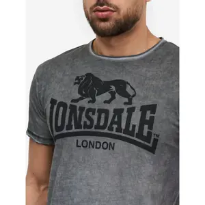 T-shirt από βαμβάκι Lonsdale Gainford image-4