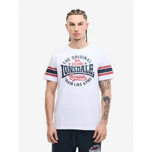 T-shirt από βαμβάκι Lonsdale Barton image-3