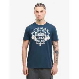 T-shirt από βαμβάκι Lonsdale Catterick image-3