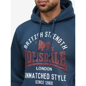 Φούτερ με κουκούλα Lonsdale Cleadon image-4
