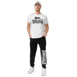 Kids' joggers with large logo Lonsdale image-2
