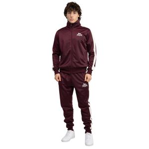 113952-2032-trainingspak-lonsdale-pember-ossenbloed-ecru