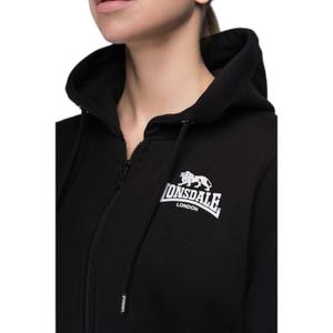 Damska bluza z kapturem zapinana na zamek Lonsdale Windygates image-4