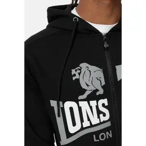 Hooded zip-up sweatshirt Lonsdale Yetlington image-3