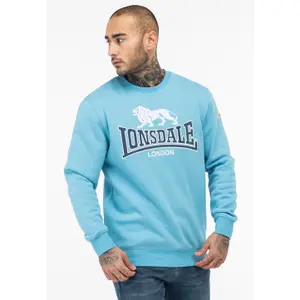 Sweatshirt mit Rundhalsausschnitt klassisch geschnitten Lonsdale Lawins
