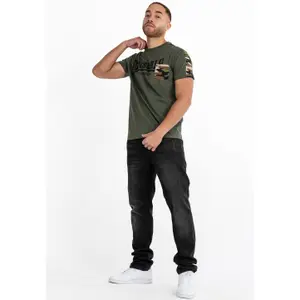 Classic cut T-shirt Lonsdale Huxter image-1