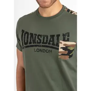 Classic cut T-shirt Lonsdale Huxter image-3