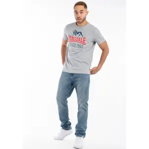 T-shirt κλασικής γραμμής Lonsdale Gonfirth image-1