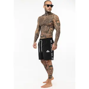 Μαγιό σορτς με λωρίδες Lonsdale Regular Fit Kirbuster image-1