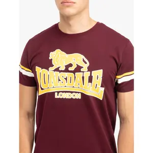 Κανονική γραμμή T-shirt Lonsdale Methley image-4