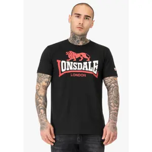 Classic cut T-shirt Lonsdale Lion Two Tone image-1
