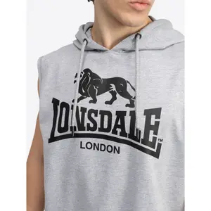 Sweatshirt à capuche sans manches Lonsdale Regular Fit Bignor image-2