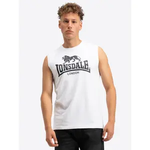 Αμάνικο μπλουζάκι Lonsdale Regular Fit Rolleston (x2) image-1