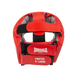 Casque de boxe en cuir Lonsdale Protec Dbv Contest image-3