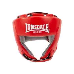Boxhelm aus Leder Lonsdale