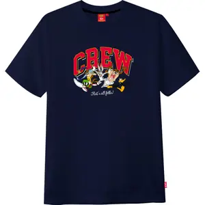 tee-tunes-univerity-navy-t-shirt-tealer-x-looney-tunes-university-bleu-marine
