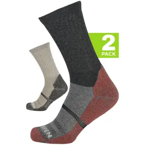 Merino wool socks Lorpen Crew (x2) image-0