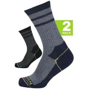 Merino wool socks Lorpen Crew (x2) image-0