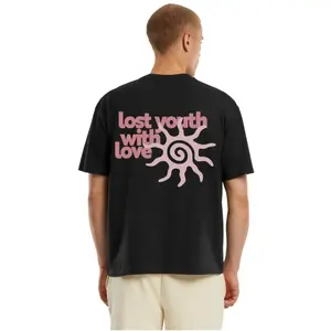 Oversized T-shirt Lost Youth With Love image-3