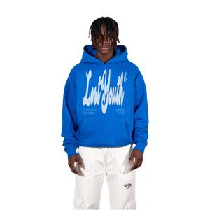 ly014-01495-sweatshirt-a-capuche-lost-youth-classic-v-2-cobalt-blue